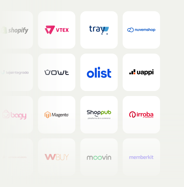 Plataformas integradas à VOWTPay